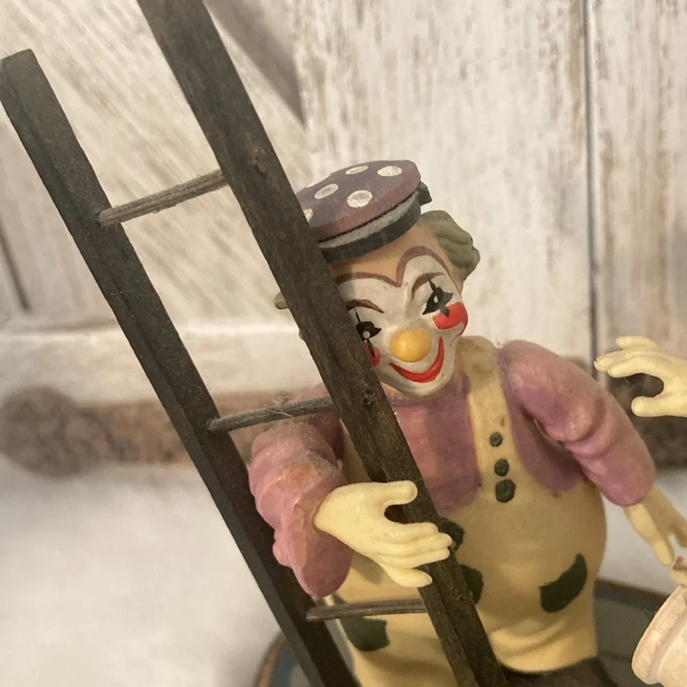 Vintage Anri Toriart Clown Figurine